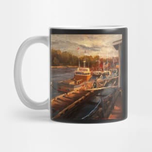 Rustico Harbor Sketch Mug
